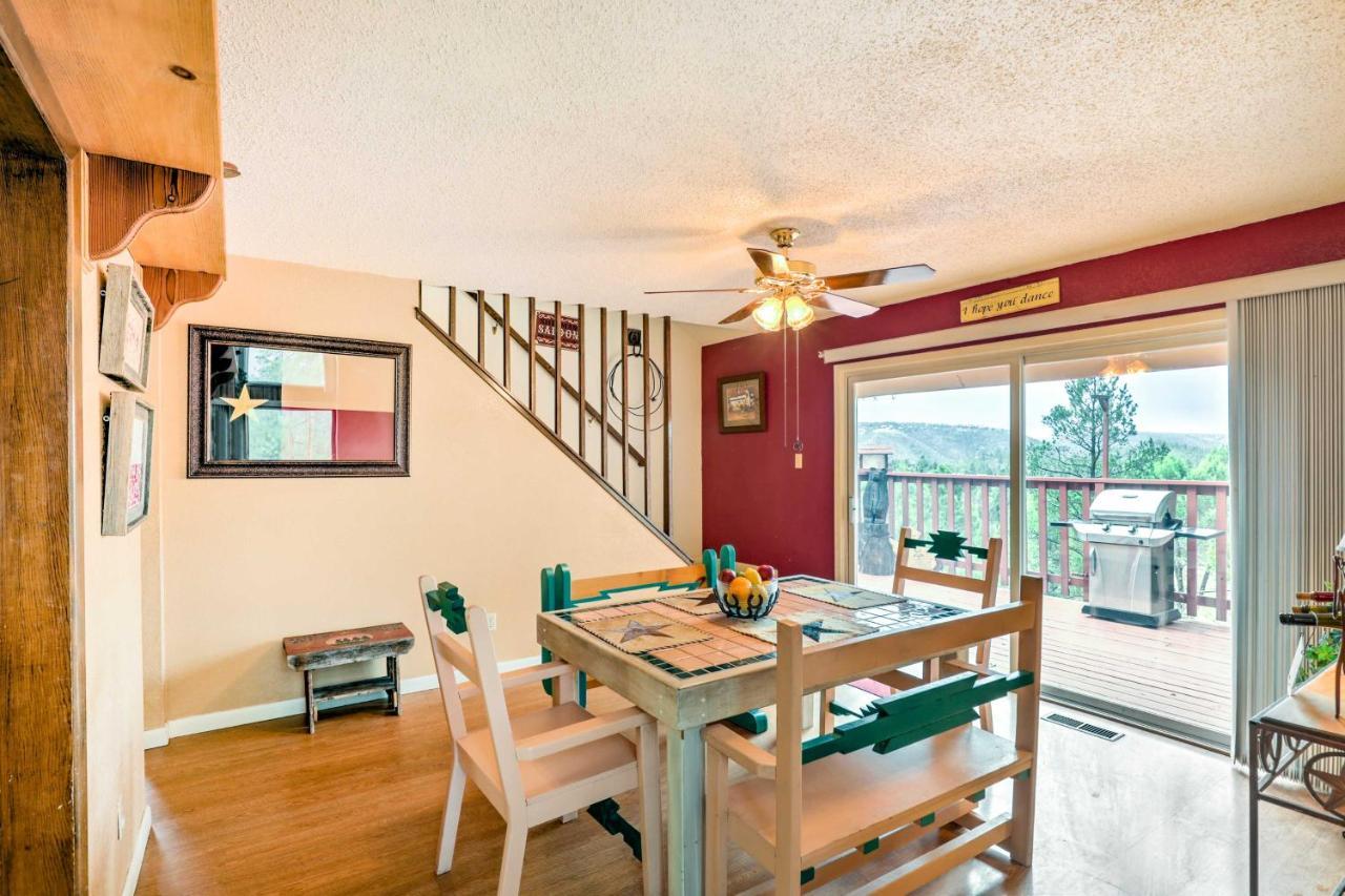 Villa A-Frame Ruidoso Retreat With Deck, Grill And Views! Exterior foto