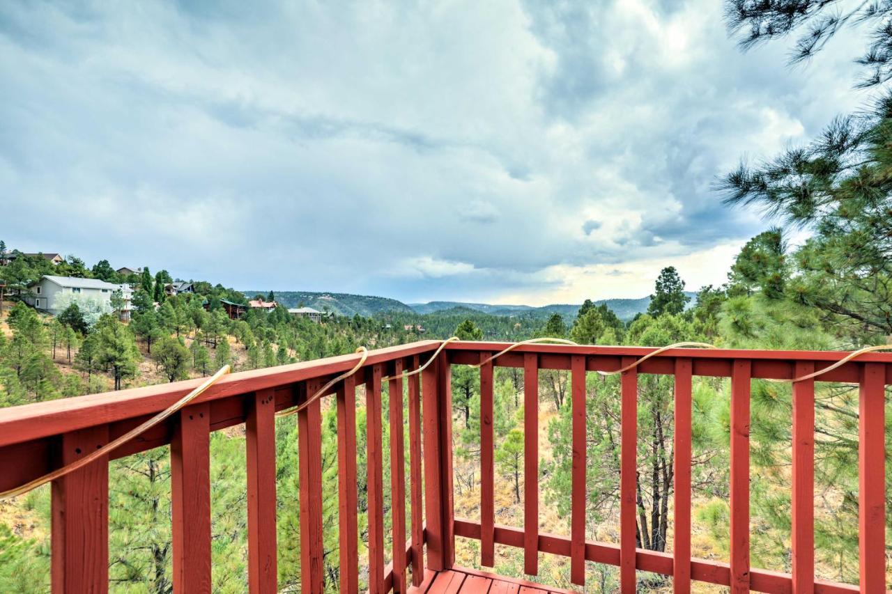 Villa A-Frame Ruidoso Retreat With Deck, Grill And Views! Exterior foto